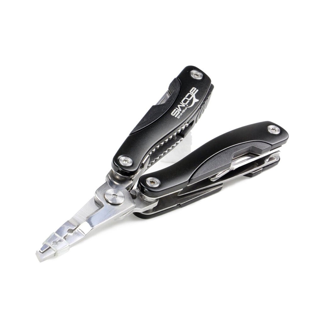 Yoshikawa Rolling Barrel Fishing Swivel Stainless Steel Black Nickel